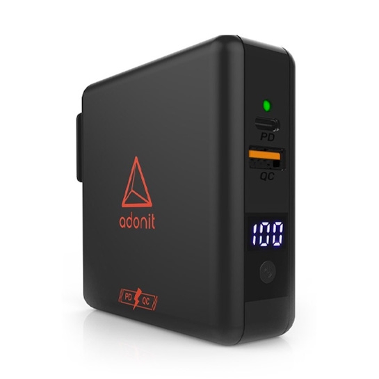 Мережевий зарядний пристрій Adonit Wireless TravelCube Pro Black - ціна, характеристики, відгуки, розстрочка, фото 1