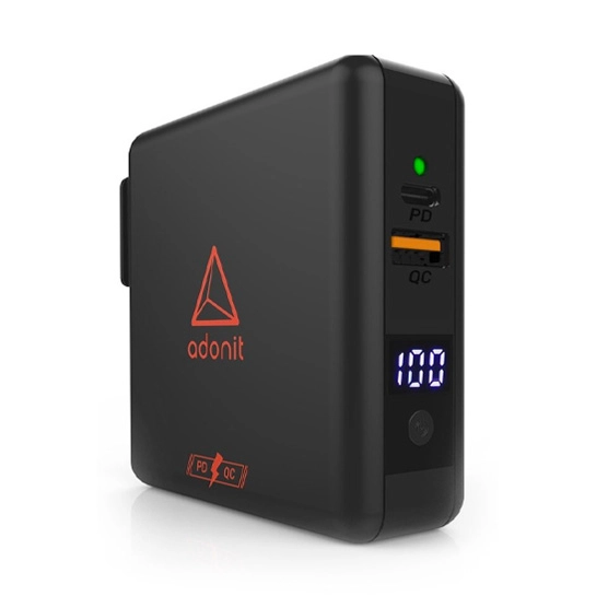 Мережевий зарядний пристрій Adonit Wireless TravelCube Pro Black