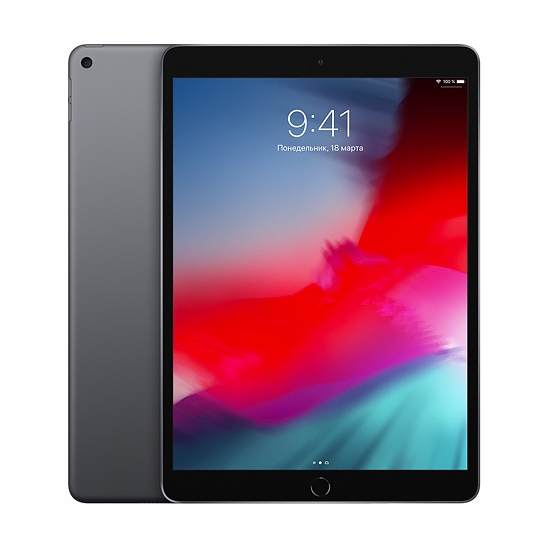 Планшет Apple iPad Air 10.5" 256Gb Wi-Fi Space Gray 2019 - ціна, характеристики, відгуки, розстрочка, фото 1