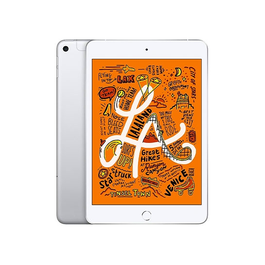 Планшет Apple iPad mini 5 Retina 256Gb Wi-Fi + 4G Silver 2019 - цена, характеристики, отзывы, рассрочка, фото 1