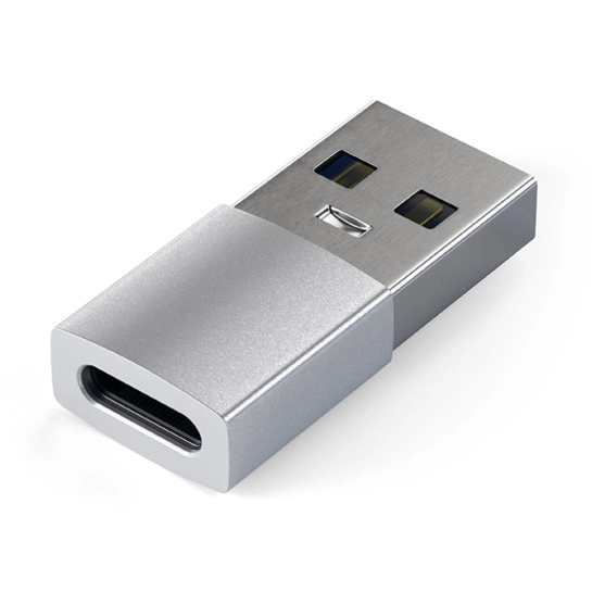Переходник Satechi Type-A to Type-C Adapter Silver