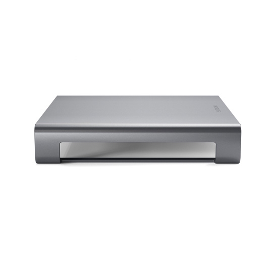 Подставка USB-хаб Satechi Aluminum Monitor Stand Hub Space Gray for iMac - цена, характеристики, отзывы, рассрочка, фото 2