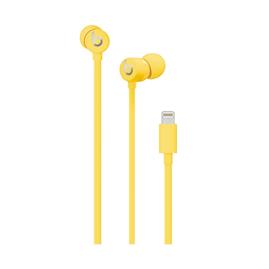 Навушники Beats urBeats3 Earphones with Lightning Connector Yellow - ціна, характеристики, відгуки, розстрочка, фото 1