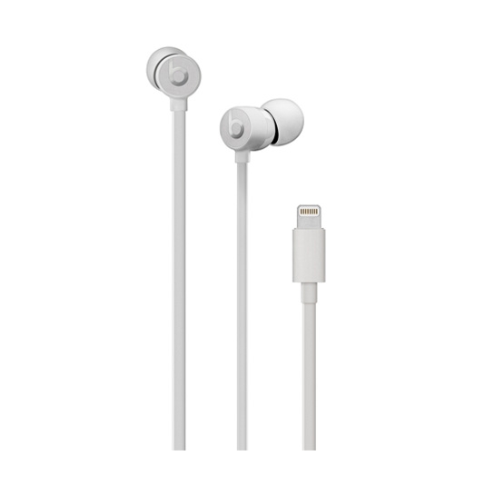 Навушники Beats urBeats3 Earphones with Lightning Connector Satin Silver - ціна, характеристики, відгуки, розстрочка, фото 1