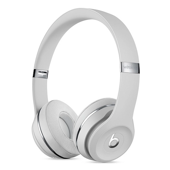 Наушники Beats Audio Solo 3 Wireless On-Ear Headphones Satin Silver