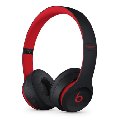 Наушники Beats Audio Solo 3 Wireless On-Ear Headphones Defiant Black-Red - цена, характеристики, отзывы, рассрочка, фото 1