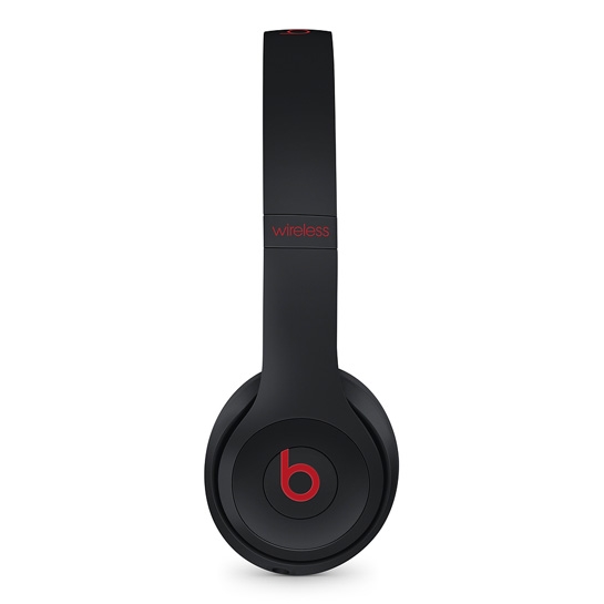 Навушники Beats Audio Solo 3 Wireless On-Ear Headphones Defiant Black-Red - ціна, характеристики, відгуки, розстрочка, фото 2