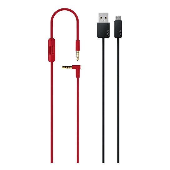 Навушники Beats Audio Solo 3 Wireless On-Ear Headphones Defiant Black-Red - ціна, характеристики, відгуки, розстрочка, фото 4