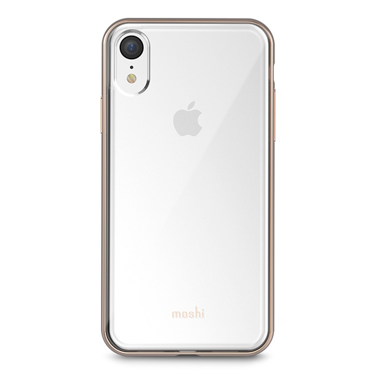 Чехол Moshi Vitros Slim Clear Case for iPhone XR Champagne Gold - цена, характеристики, отзывы, рассрочка, фото 2