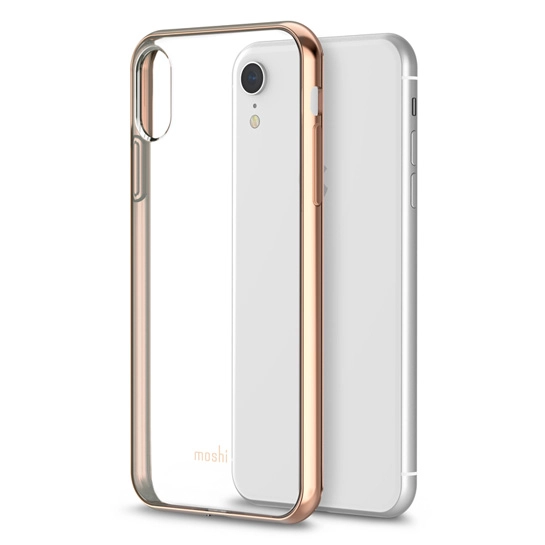Чехол Moshi Vitros Slim Clear Case for iPhone XR Champagne Gold