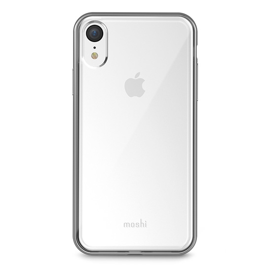 Чехол Moshi Vitros Slim Clear Case for iPhone XR Jet Silver - цена, характеристики, отзывы, рассрочка, фото 2