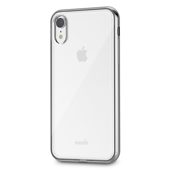 Чехол Moshi Vitros Slim Clear Case for iPhone XR Jet Silver - цена, характеристики, отзывы, рассрочка, фото 3