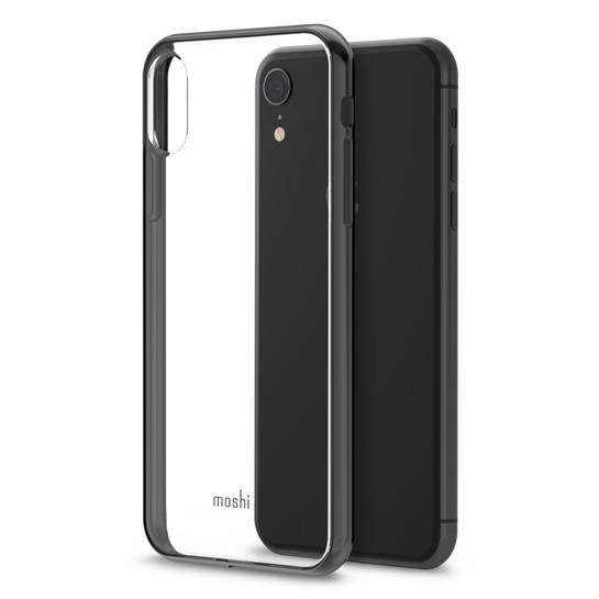 Чохол Moshi Vitros Slim Clear Case for iPhone XR Raven Black - ціна, характеристики, відгуки, розстрочка, фото 1