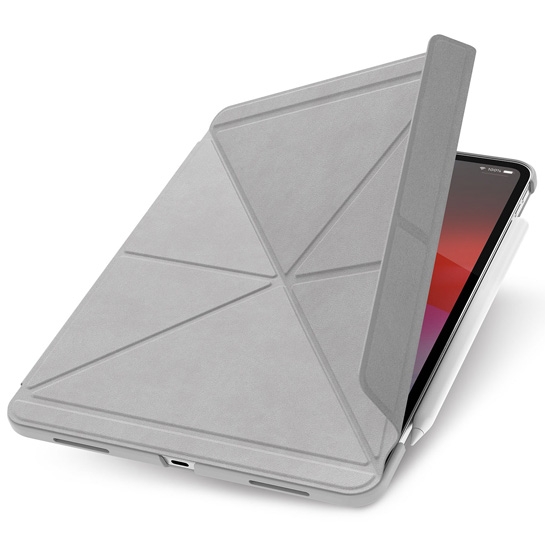 Чохол Moshi VersaCover Case with Folding Cover Stone Grey for iPad Pro 11" 2018/2020 - ціна, характеристики, відгуки, розстрочка, фото 2