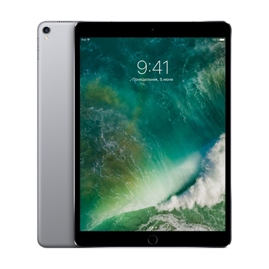 Б/У Планшет Apple iPad Pro 10.5" 256Gb Wi-Fi + LTE Space Gray 2017 (4) - ціна, характеристики, відгуки, розстрочка, фото 1