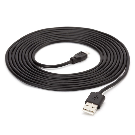Кабель Griffin USB to Extra-Long Lightning Cable 3m Black* - ціна, характеристики, відгуки, розстрочка, фото 1