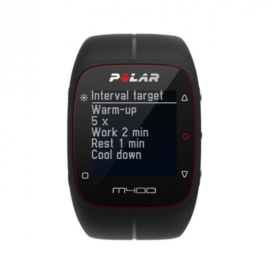 Спортивный браслет Polar M400 HR + GPS for Android/iOS Black - цена, характеристики, отзывы, рассрочка, фото 4