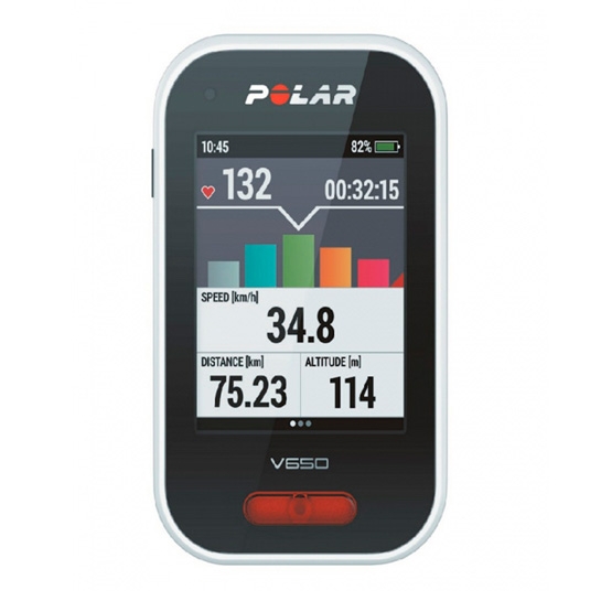 Спортивный браслет Polar V650 for Android/iOS Black  - цена, характеристики, отзывы, рассрочка, фото 1