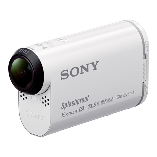 Екшн-камера Sony Action Cam AS100 White - ціна, характеристики, відгуки, розстрочка, фото 1
