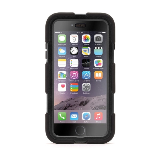 Чохол Griffin Survivor All-Terrain for iPhone 6 Plus Black/Black - ціна, характеристики, відгуки, розстрочка, фото 2