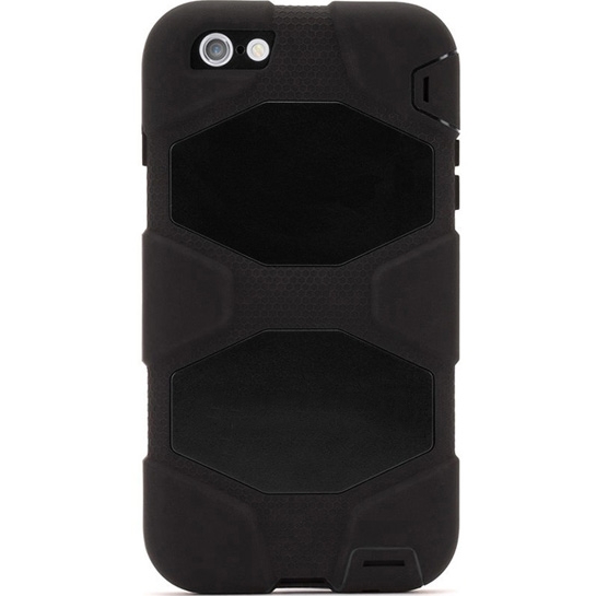 Чохол Griffin Survivor All-Terrain for iPhone 6 Plus Black/Black - ціна, характеристики, відгуки, розстрочка, фото 1