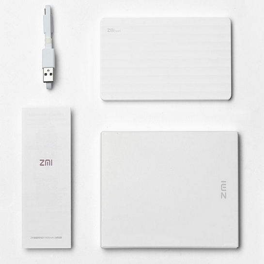 Зовнішній акумулятор Xiaomi ZMI Power Bank 10000 mAh White - ціна, характеристики, відгуки, розстрочка, фото 5
