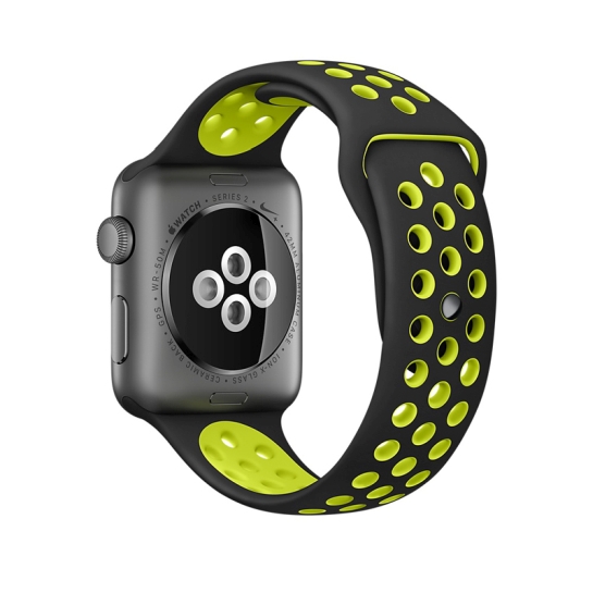 Смарт Часы Apple Watch Series 2 38mm Space Gray Aluminum Case with Black/Volt Nike Sport Band - цена, характеристики, отзывы, рассрочка, фото 4