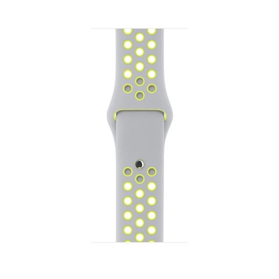 Смарт Годинник Apple Watch Series 2 38mm Silver Aluminum Case with Flat Silver/Volt Nike Sport Band - ціна, характеристики, відгуки, розстрочка, фото 3