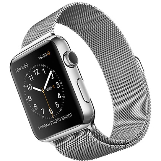 Смарт Часы Apple Watch Series 2 38mm Stainless Steel Case with Milanese Loop - цена, характеристики, отзывы, рассрочка, фото 3