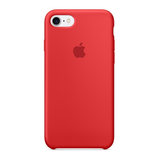 Чехол Apple Silicone Case for iPhone 8/7 Red* - цена, характеристики, отзывы, рассрочка, фото 1