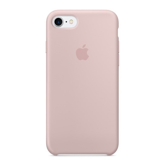 Чехол Apple Silicone Case for iPhone 8/7 Pink Sand* - цена, характеристики, отзывы, рассрочка, фото 1
