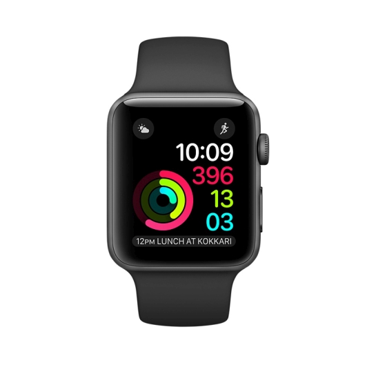 Смарт Часы Apple Watch Series 1 42mm Space Gray Alluminum Case with Black Sport Band - цена, характеристики, отзывы, рассрочка, фото 2