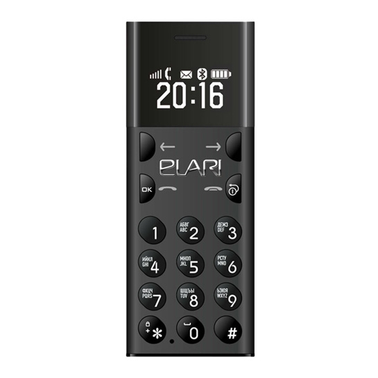 Телефон Elari NanoPhone Jet Black - цена, характеристики, отзывы, рассрочка, фото 1