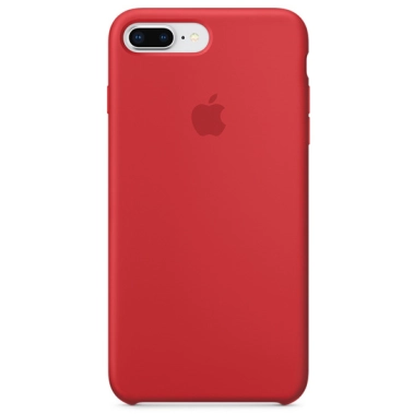 Чехол Apple Silicone Case for iPhone 8 Plus Red* - цена, характеристики, отзывы, рассрочка, фото 1