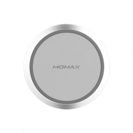 Бездротовий зарядний пристрій Momax Q.Pad Fast Wireless Charger White - цена, характеристики, отзывы, рассрочка, фото 1