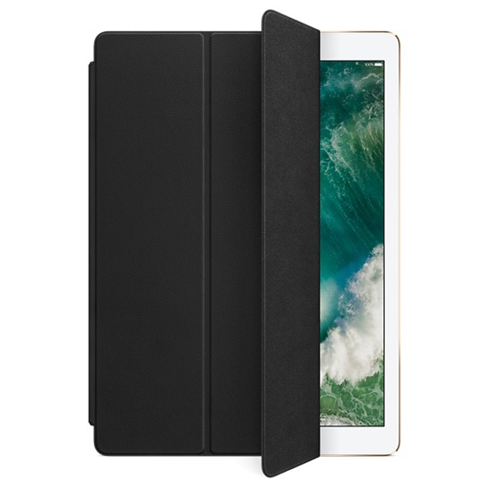 Чехол Apple Leather Smart Cover for iPad Pro 12.9 2017 Black - цена, характеристики, отзывы, рассрочка, фото 2