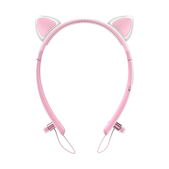 Бездротові навушники Tronsmart Bunny Ears Pink - ціна, характеристики, відгуки, розстрочка, фото 1