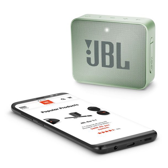 Портативна акустика JBL GO 2 Mint - ціна, характеристики, відгуки, розстрочка, фото 4