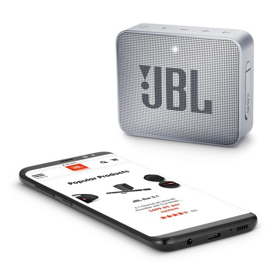 Портативна акустика JBL GO 2 Gray - ціна, характеристики, відгуки, розстрочка, фото 4