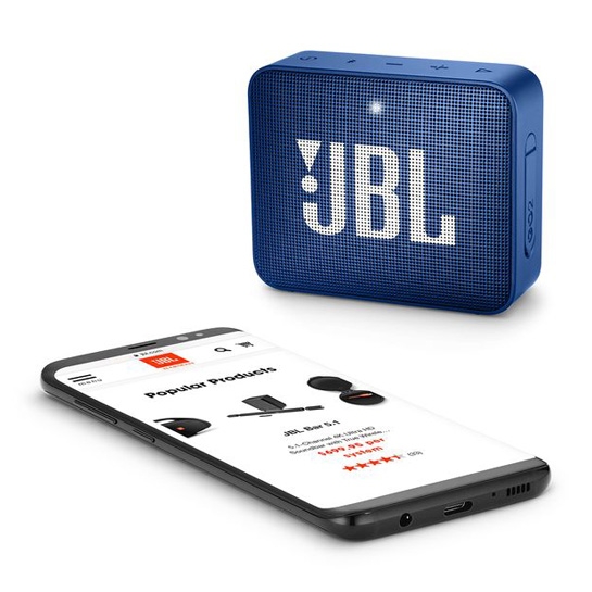 Портативная акустика JBL GO 2 Blue - цена, характеристики, отзывы, рассрочка, фото 4