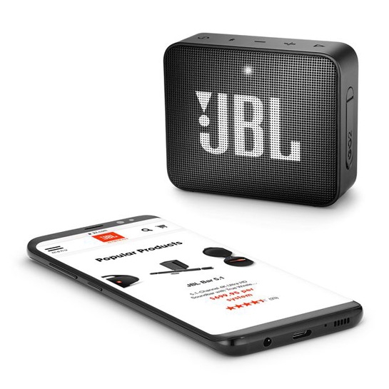 Портативна акустика JBL GO 2 Black - ціна, характеристики, відгуки, розстрочка, фото 3