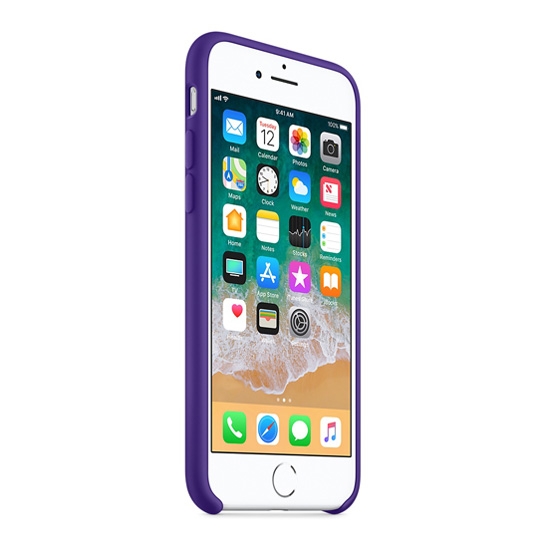 Чехол Apple Silicone Case for iPhone 8 Ultra Violet - цена, характеристики, отзывы, рассрочка, фото 3
