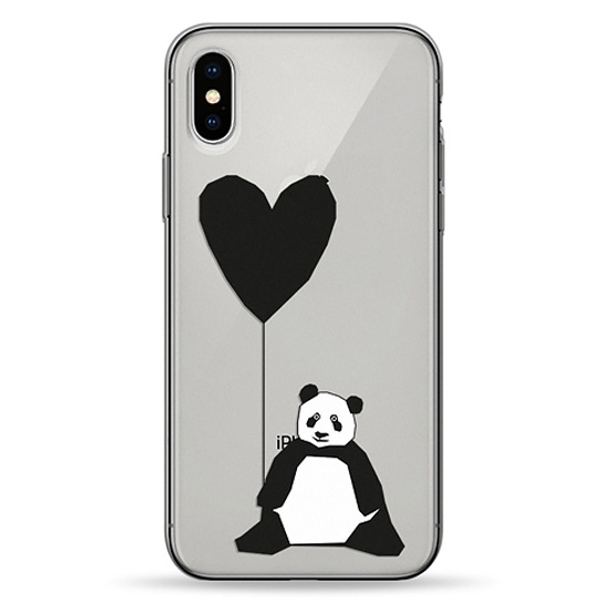 Чехол Pump Transparency Case for iPhone X/XS Sad Panda # - цена, характеристики, отзывы, рассрочка, фото 1