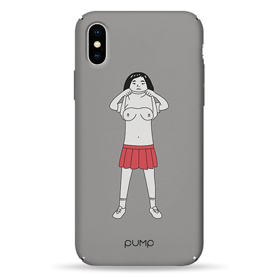 Чохол Pump Tender Touch Case for iPhone X/XS Asian`s Tits #
