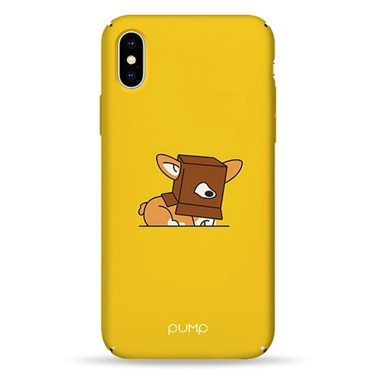 Чохол Pump Tender Touch Case for iPhone X/XS Corgi #