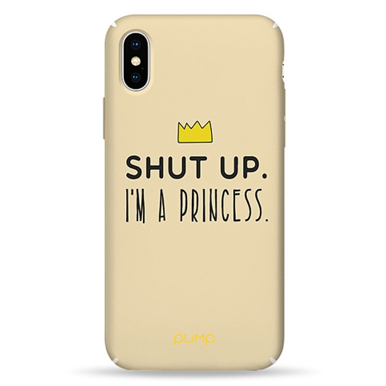 Чехол Pump Tender Touch Case for iPhone X/XS I`m a Princess # - цена, характеристики, отзывы, рассрочка, фото 1