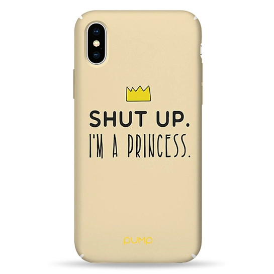 Чохол Pump Tender Touch Case for iPhone X/XS I`m a Princess #