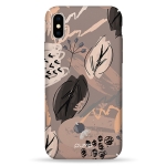 Чехол Pump Tender Touch Case for iPhone X/XS Leaf Fall #