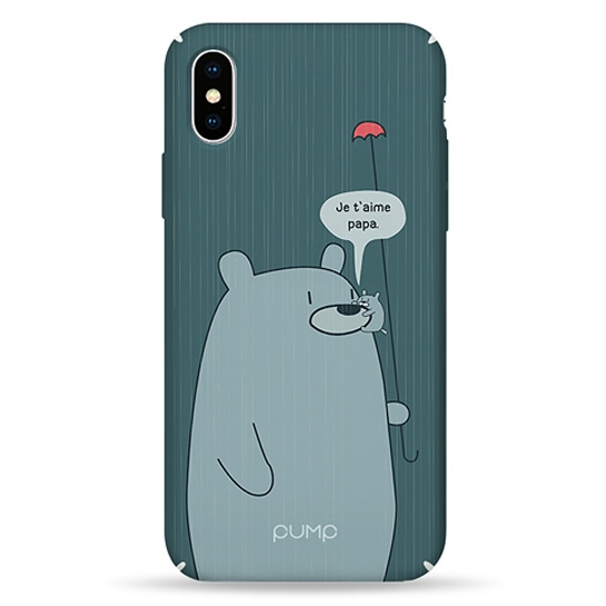 Чохол Pump Tender Touch Case for iPhone X/XS Lovely Daddy # - цена, характеристики, отзывы, рассрочка, фото 1
