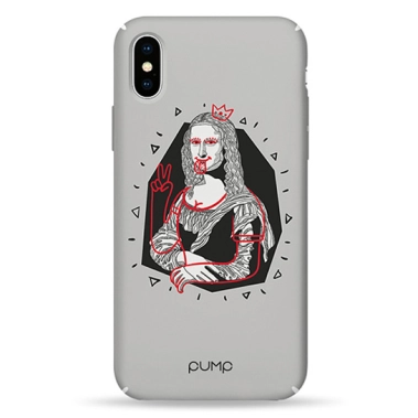 Чохол Pump Tender Touch Case for iPhone X/XS Mona Lisa # - цена, характеристики, отзывы, рассрочка, фото 1